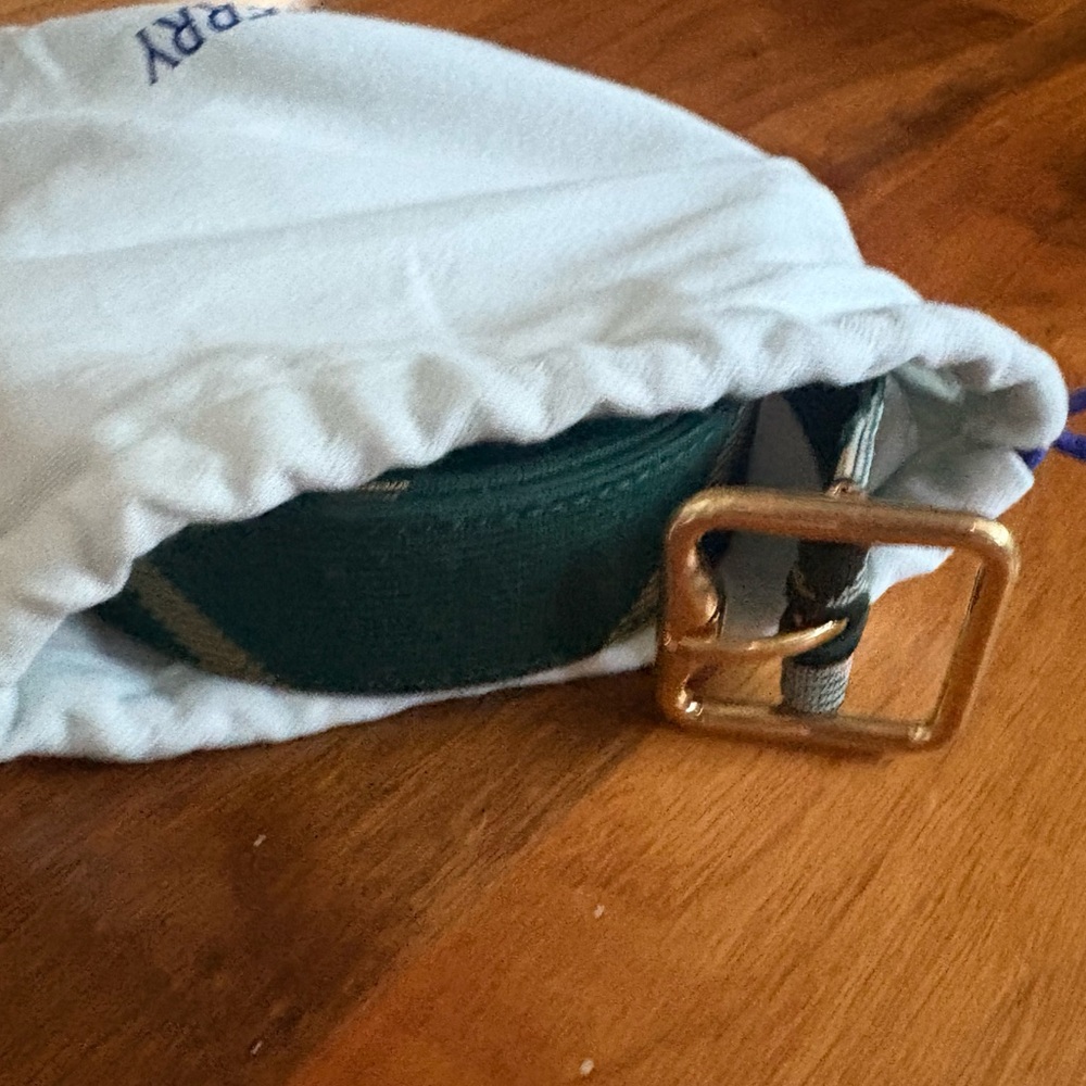 Burberry Green/Ivy Check Belt - Picture 17 of 17